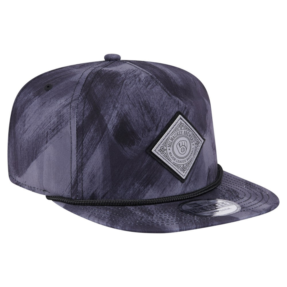 Milwaukee Brewers New Era Printed Golfer Snapback Hat | MLB New