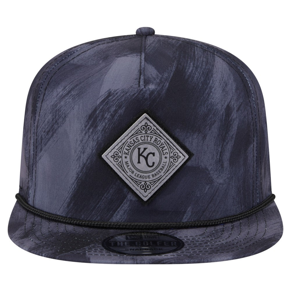 Kansas City Royals New Era Printed Golfer Snapback Hat | MLB For sale
