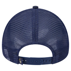 Milwaukee Brewers New Era Distressed 9FORTY A-Frame Adjustable Trucker Hat | MLB Outlet