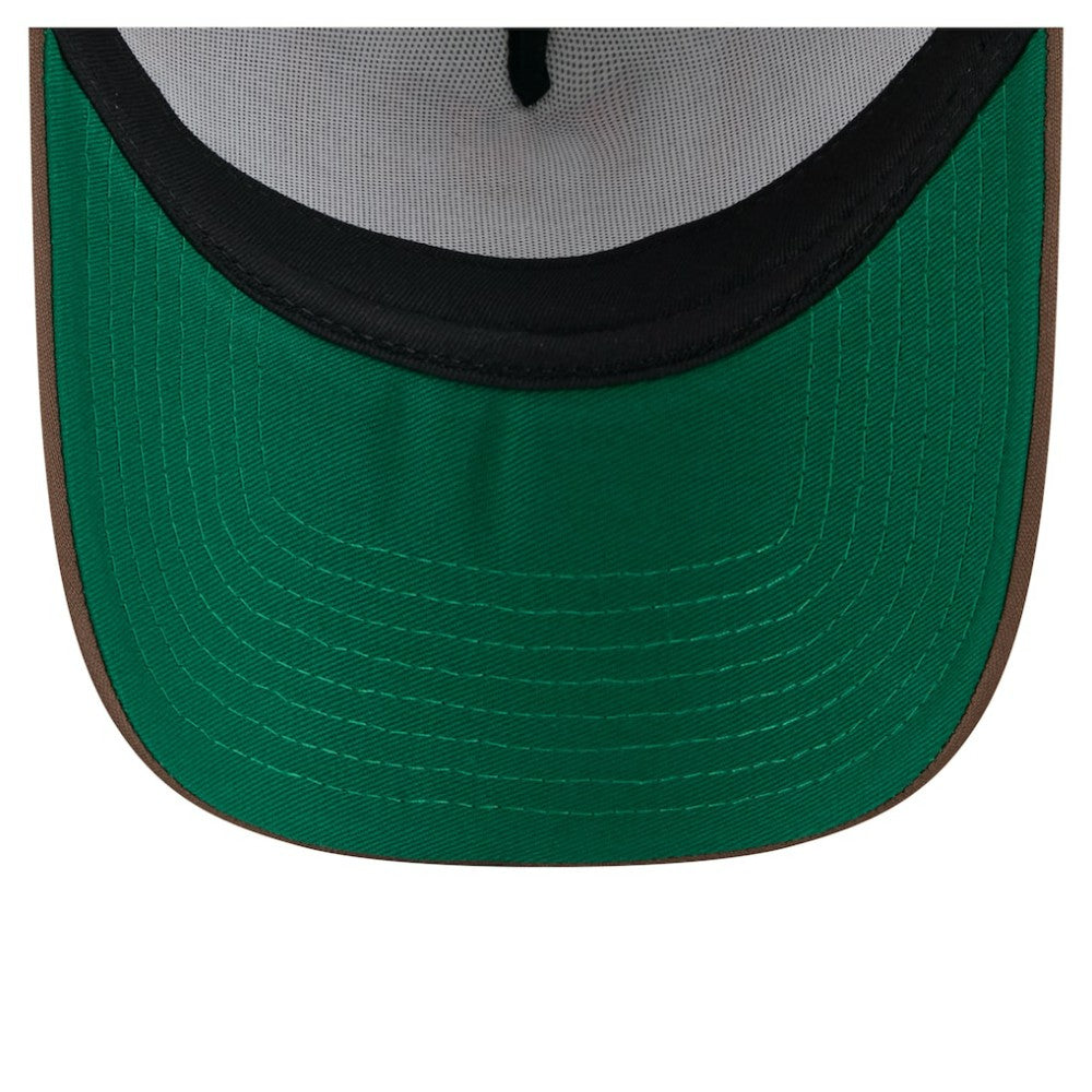 San Diego Padres New Era Distressed 9FORTY A-Frame Adjustable Trucker Hat | MLB Discount