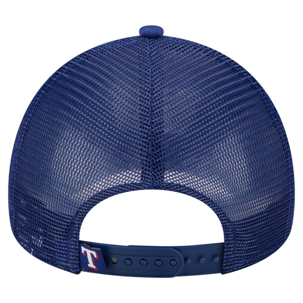 Texas Rangers New Era Trucker A-Frame 9FORTY Adjustable Hat | MLB Online