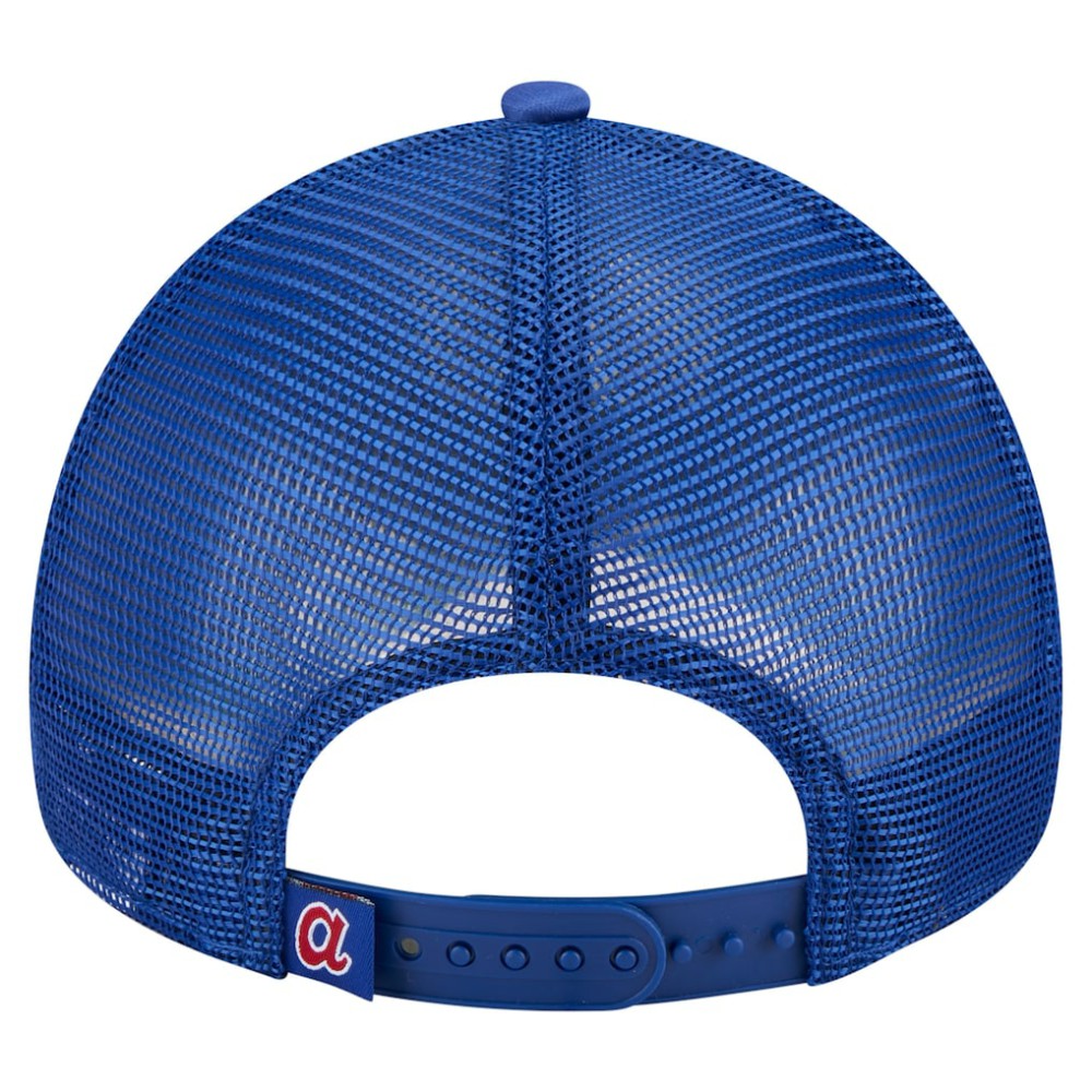 Atlanta Braves New Era Trucker A-Frame 9FORTY Adjustable Hat | MLB Shop