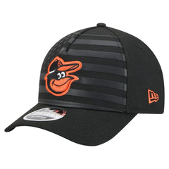 Baltimore Orioles New Era American Flag 9FORTY M-Crown A-Frame Adjustable Hat | MLB Discount