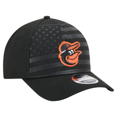 Baltimore Orioles New Era American Flag 9FORTY M-Crown A-Frame Adjustable Hat | MLB Discount