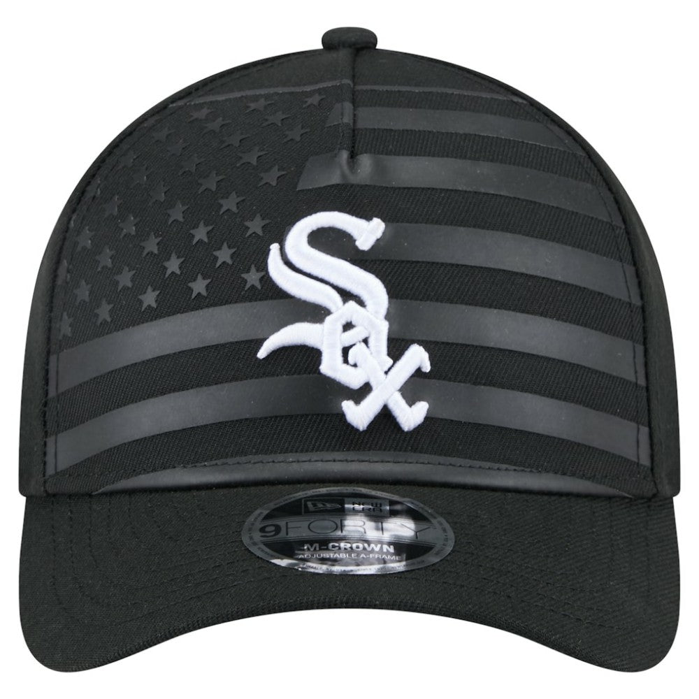 Chicago White Sox New Era American Flag 9FORTY M-Crown A-Frame Adjustable Hat | MLB Shop