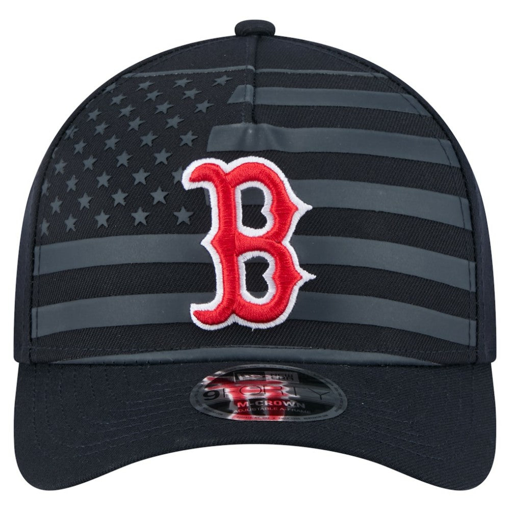 Boston Red Sox New Era American Flag 9FORTY M-Crown A-Frame Adjustable Hat | MLB Near me