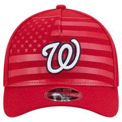 Washington Nationals New Era American Flag 9FORTY M-Crown A-Frame Adjustable Hat | MLB Near me