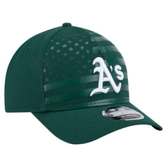 Athletics New Era American Flag 9FORTY M-Crown A-Frame Adjustable Hat | MLB Discount