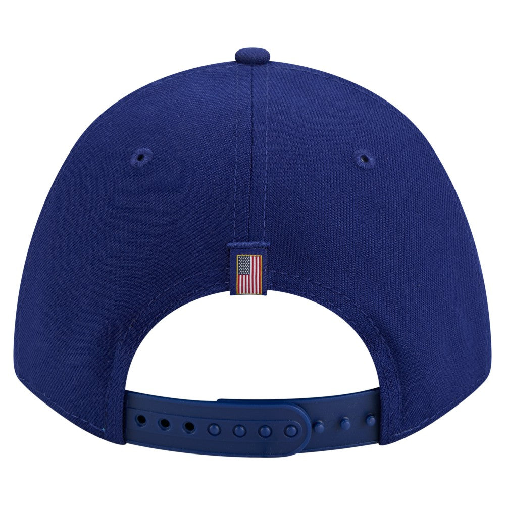 Los Angeles Dodgers New Era American Flag 9FORTY M-Crown A-Frame Adjustable Hat | MLB Online