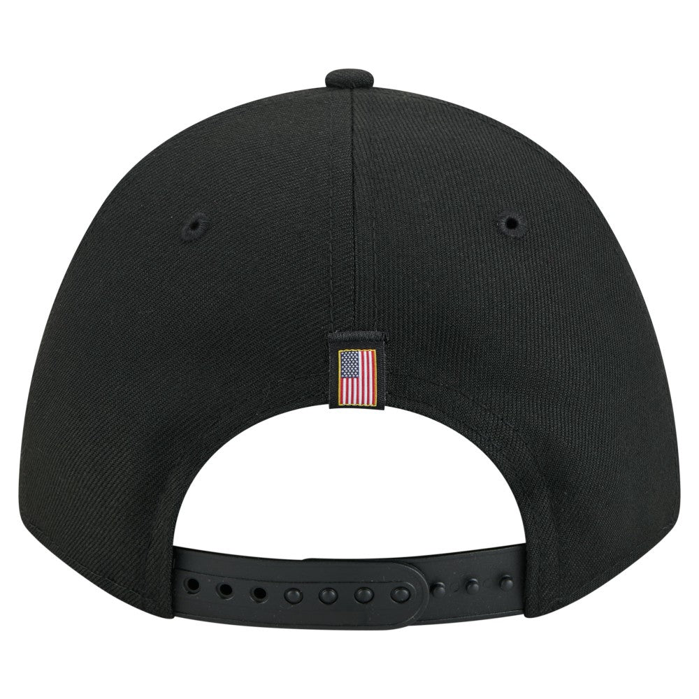 Miami Marlins New Era American Flag 9FORTY M-Crown A-Frame Adjustable Hat | MLB Outlet