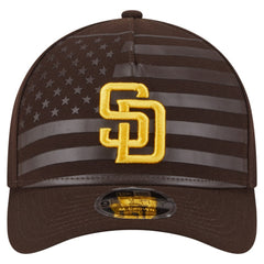 San Diego Padres New Era American Flag 9FORTY M-Crown A-Frame Adjustable Hat | MLB Shop