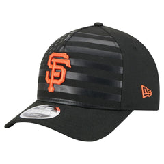 San Francisco Giants New Era American Flag 9FORTY M-Crown A-Frame Adjustable Hat | MLB Outlet