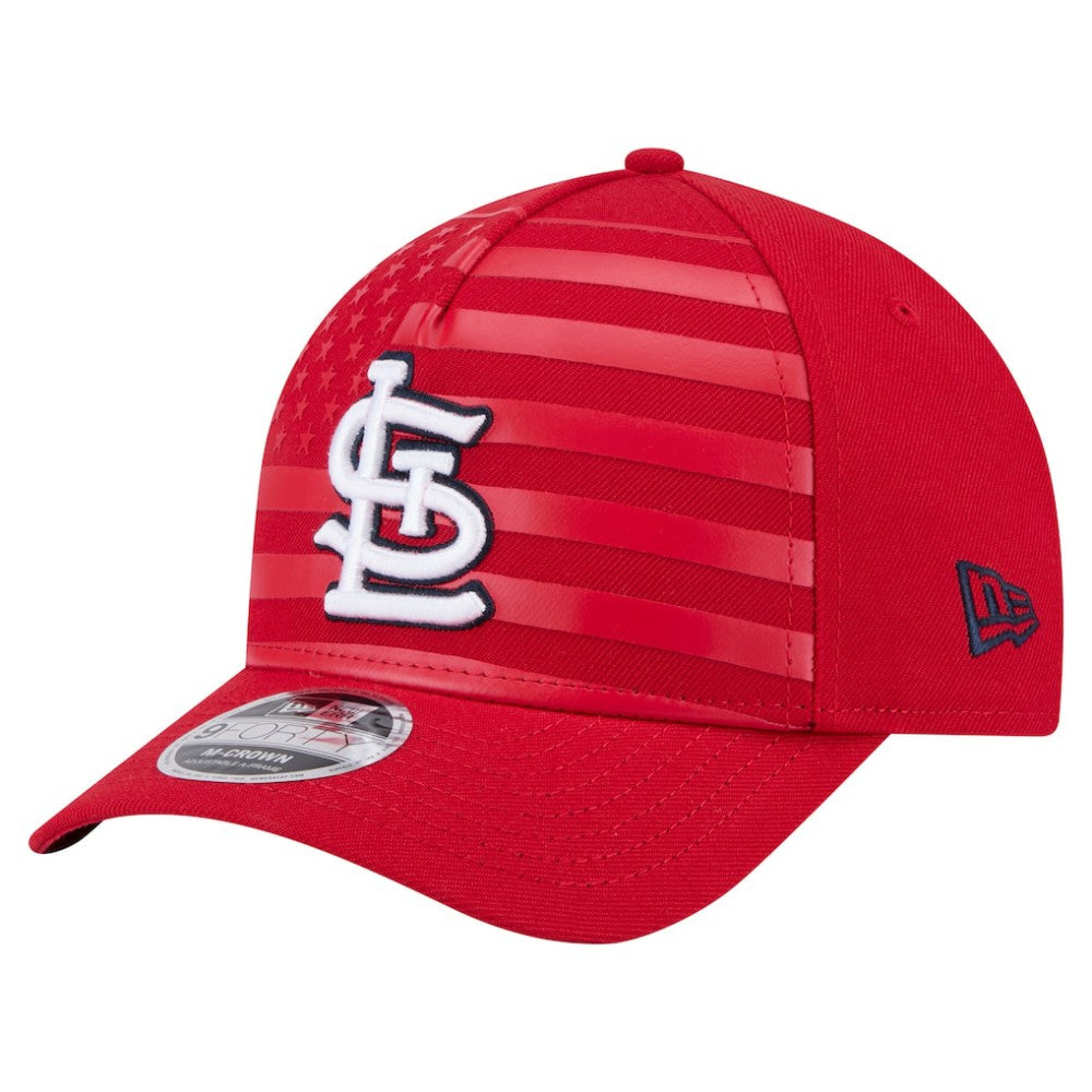 St. Louis Cardinals New Era American Flag 9FORTY M-Crown A-Frame Adjustable Hat | MLB Online