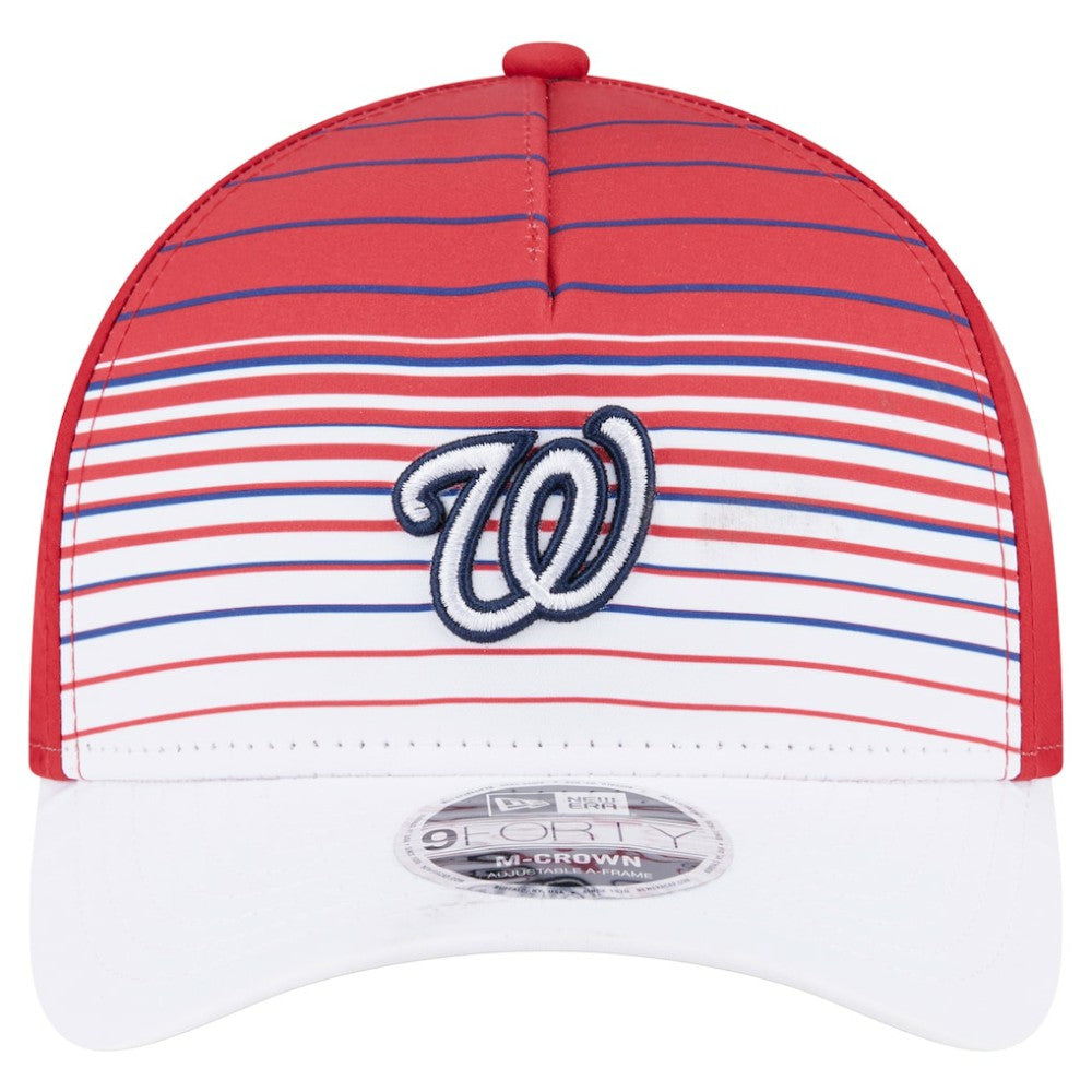 Washington Nationals New Era Gradient 9FORTY M-Crown Adjustable Hat | MLB Shop