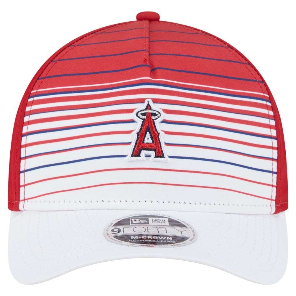 Los Angeles Angels New Era Gradient 9FORTY M-Crown Adjustable Hat | MLB US
