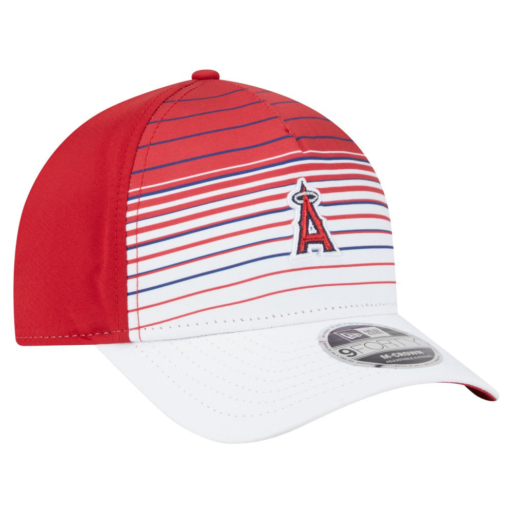 Los Angeles Angels New Era Gradient 9FORTY M-Crown Adjustable Hat | MLB US