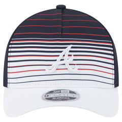 Atlanta Braves New Era Gradient 9FORTY M-Crown Adjustable Hat | MLB Discount
