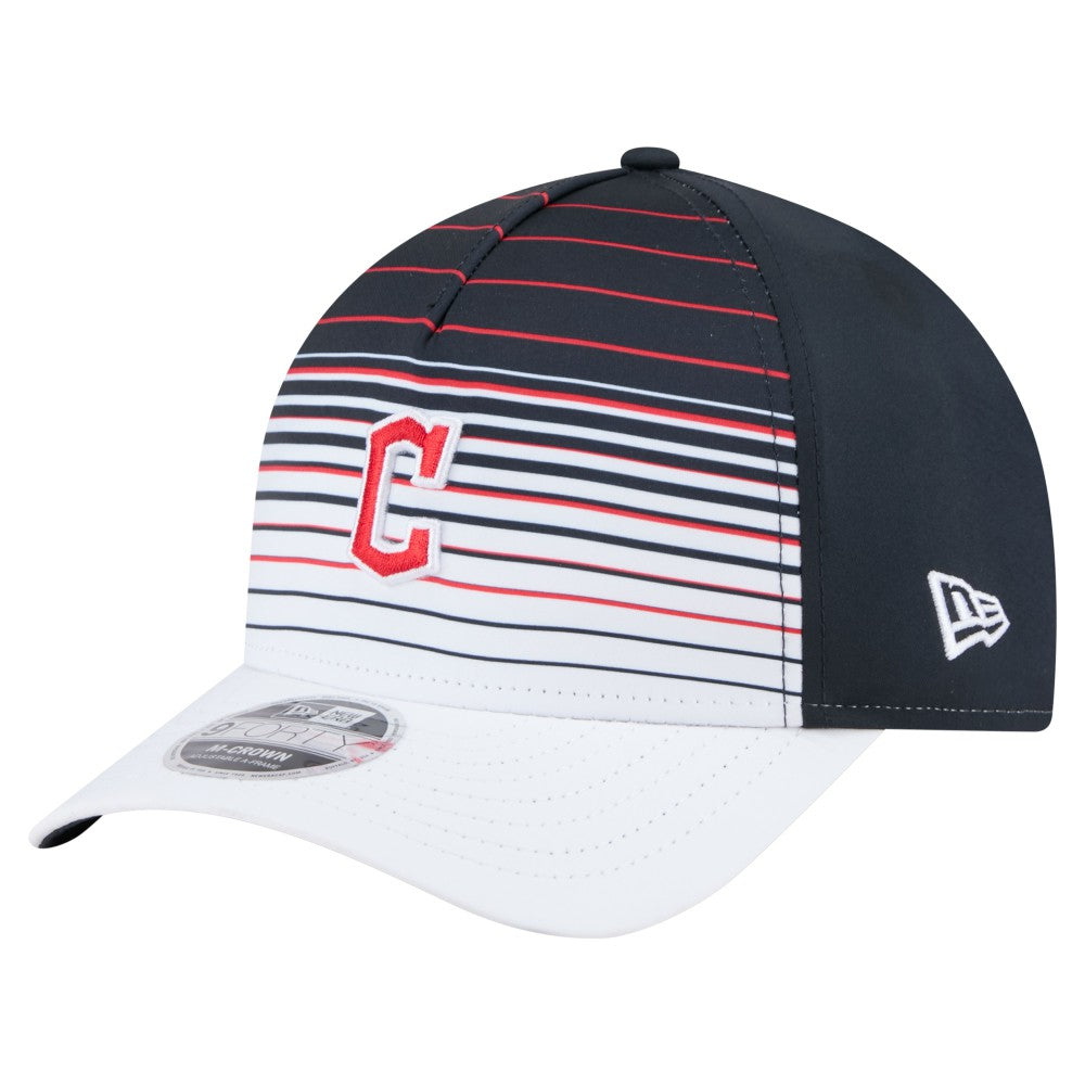 Cleveland Guardians New Era Gradient 9FORTY M-Crown Adjustable Hat | MLB On Sale