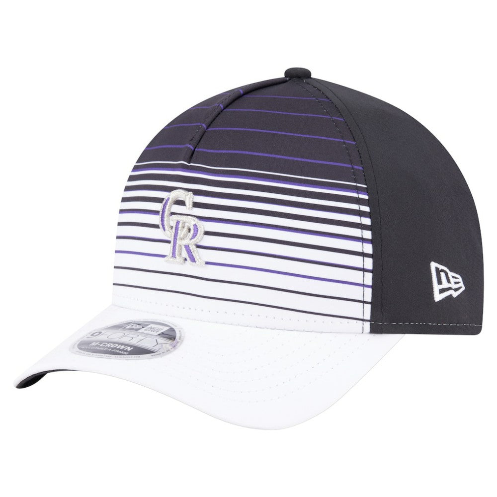 Colorado Rockies New Era Gradient 9FORTY M-Crown Adjustable Hat | MLB Outlet