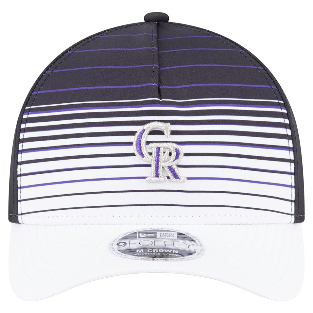 Colorado Rockies New Era Gradient 9FORTY M-Crown Adjustable Hat | MLB Outlet