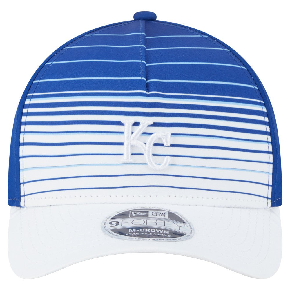 Kansas City Royals New Era Gradient 9FORTY M-Crown Adjustable Hat | MLB New