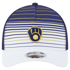 Milwaukee Brewers New Era Gradient 9FORTY M-Crown Adjustable Hat | MLB US