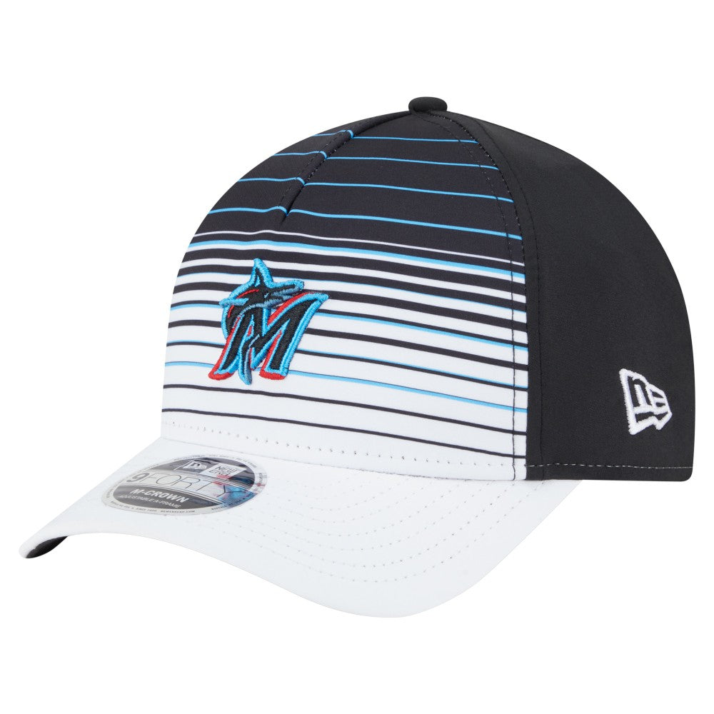 Miami Marlins New Era Gradient 9FORTY M-Crown Adjustable Hat | MLB New