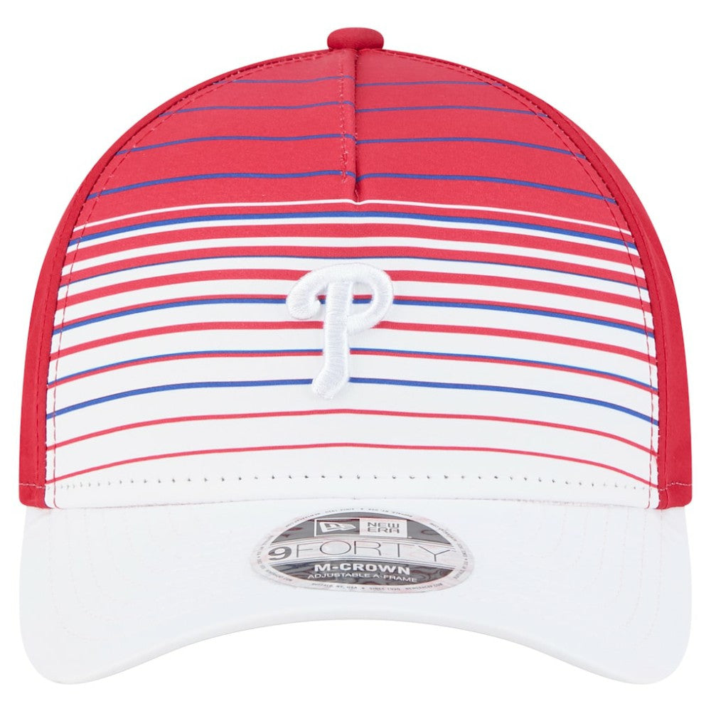 Philadelphia Phillies New Era Gradient 9FORTY M-Crown Adjustable Hat | MLB Discount