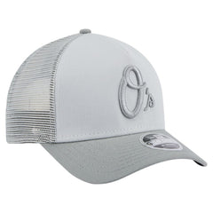 Baltimore Orioles New Era Color Pack A-Frame 9FORTY Trucker Adjustable Hat | MLB On Sale