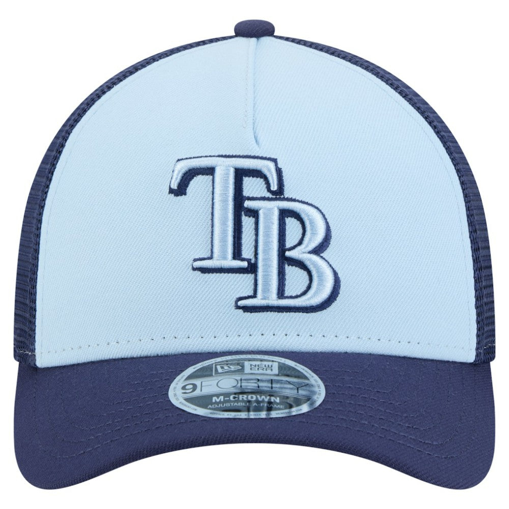 Tampa Bay Rays New Era 2-Tone Color Pack 9FORTY M-Crown A-Frame Adjustable Hat | MLB On Sale