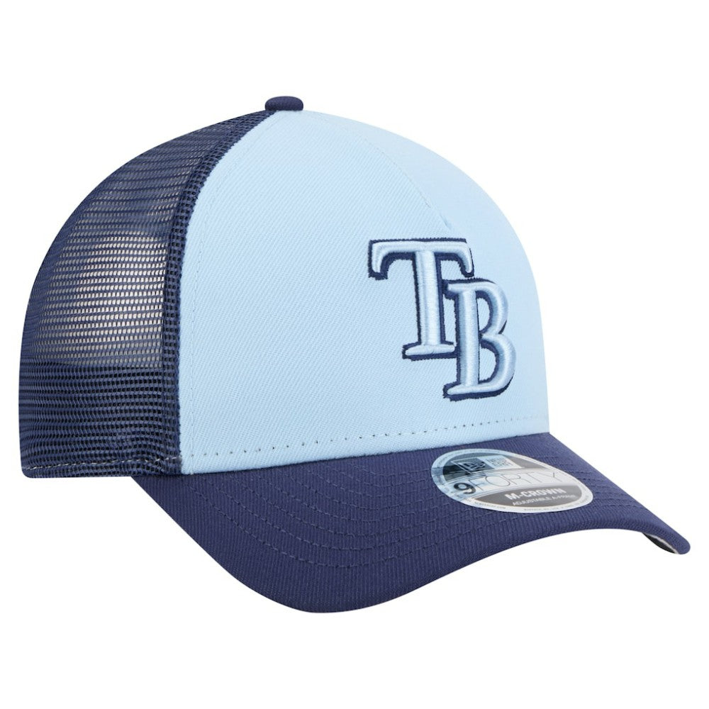 Tampa Bay Rays New Era 2-Tone Color Pack 9FORTY M-Crown A-Frame Adjustable Hat | MLB On Sale