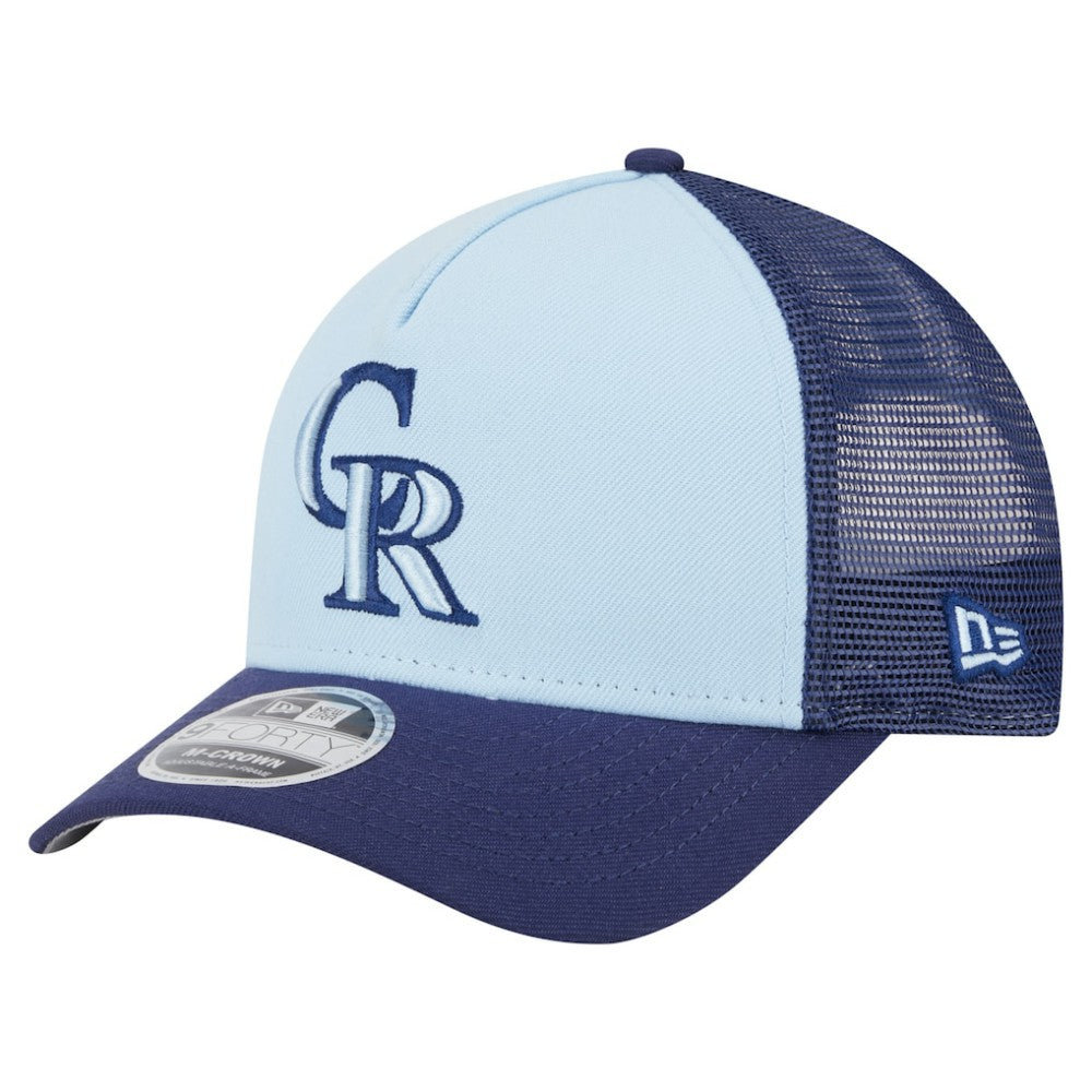Colorado Rockies New Era 2-Tone Color Pack 9FORTY M-Crown A-Frame Adjustable Hat | MLB Outlet