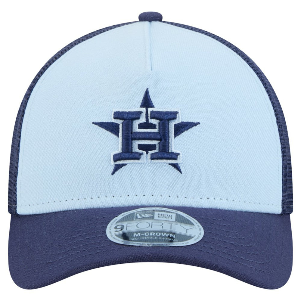 Houston Astros New Era 2-Tone Color Pack 9FORTY M-Crown A-Frame Adjustable Hat | MLB US