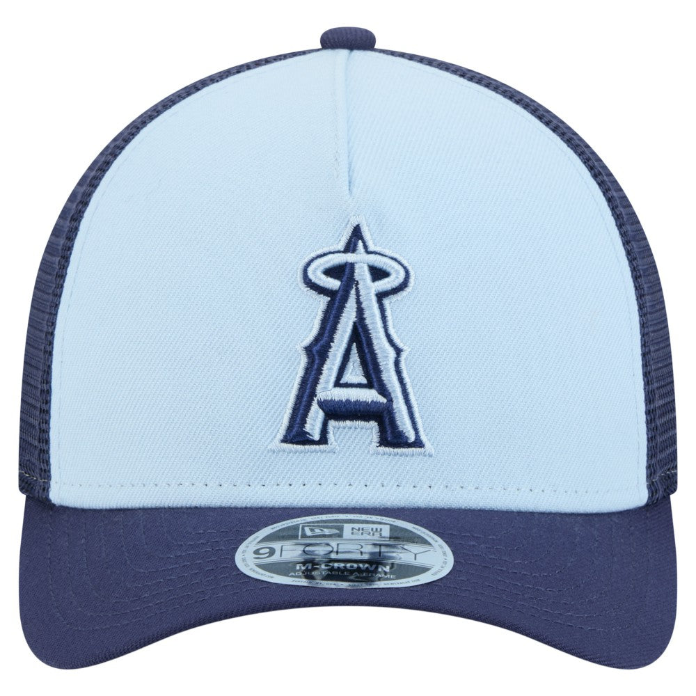 Los Angeles Angels New Era 2-Tone Color Pack 9FORTY M-Crown A-Frame Adjustable Hat | MLB Discount