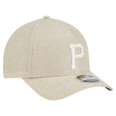 Pittsburgh Pirates New Era Cotton Weave M-Crown A-Frame 9FORTY Adjustable Hat | MLB On Sale