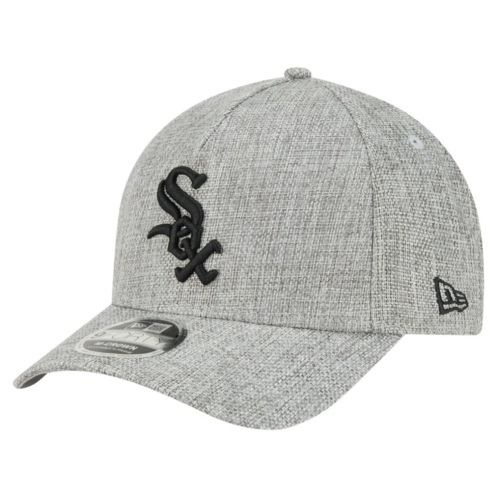 Chicago White Sox New Era Cotton Weave M-Crown A-Frame 9FORTY Adjustable Hat | MLB Sale