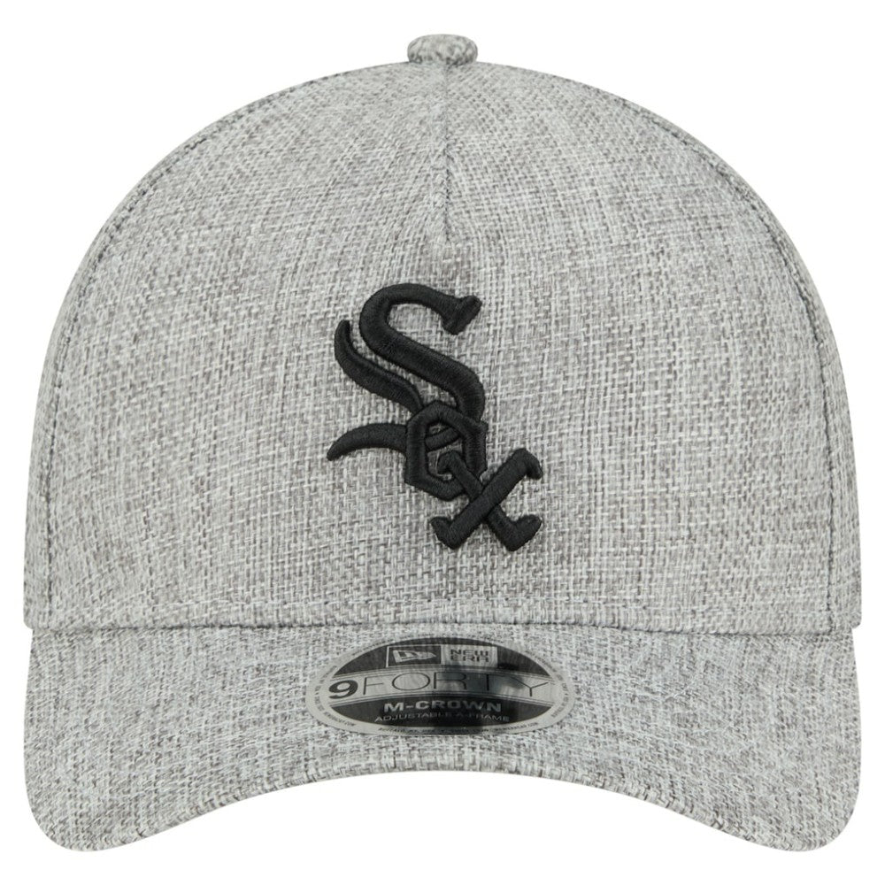 Chicago White Sox New Era Cotton Weave M-Crown A-Frame 9FORTY Adjustable Hat | MLB Sale