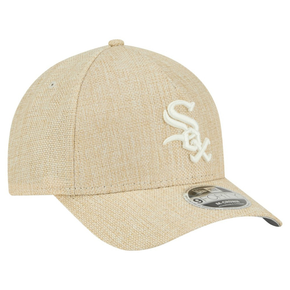 Chicago White Sox New Era Cotton Weave M-Crown A-Frame 9FORTY Adjustable Hat | MLB New
