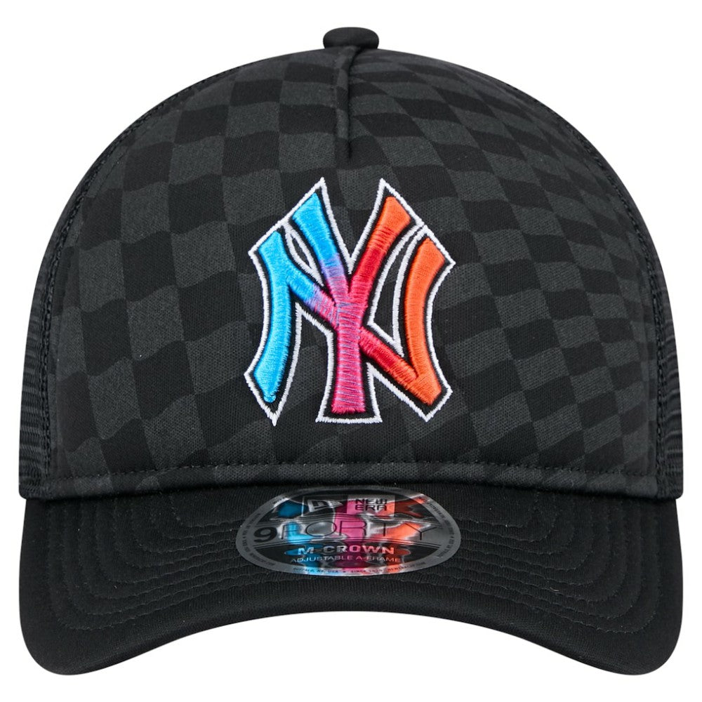 New York Yankees New Era Gradient 9FORTY A-Frame M-Crown Trucker Adjustable Hat | MLB Sale