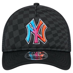 New York Yankees New Era Gradient 9FORTY A-Frame M-Crown Trucker Adjustable Hat | MLB Sale