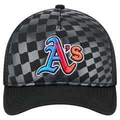Athletics New Era Gradient 9FORTY A-Frame M-Crown Trucker Adjustable Hat | MLB For sale