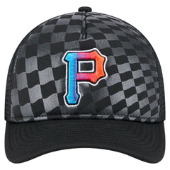 Pittsburgh Pirates New Era Gradient 9FORTY A-Frame M-Crown Trucker Adjustable Hat | MLB Discount
