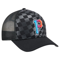 Pittsburgh Pirates New Era Gradient 9FORTY A-Frame M-Crown Trucker Adjustable Hat | MLB Discount