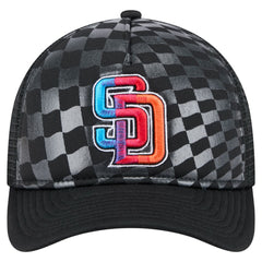 San Diego Padres New Era Gradient 9FORTY A-Frame M-Crown Trucker Adjustable Hat | MLB Sale