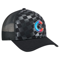 Chicago Cubs New Era Gradient 9FORTY A-Frame M-Crown Trucker Adjustable Hat | MLB For sale