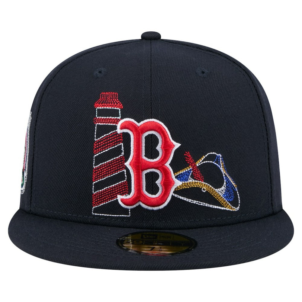 Boston Red Sox New Era State Stitch 59FIFTY Fitted Hat | MLB Online