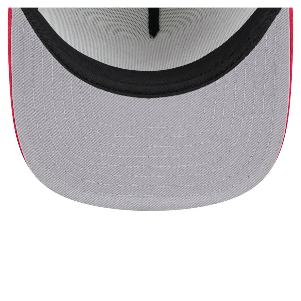 Boston Red Sox New Era Retro Script Trucker 9FIFTY Snapback Hat | MLB Discount