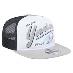 New York Yankees New Era Retro Script Trucker 9FIFTY Snapback Hat | MLB Online