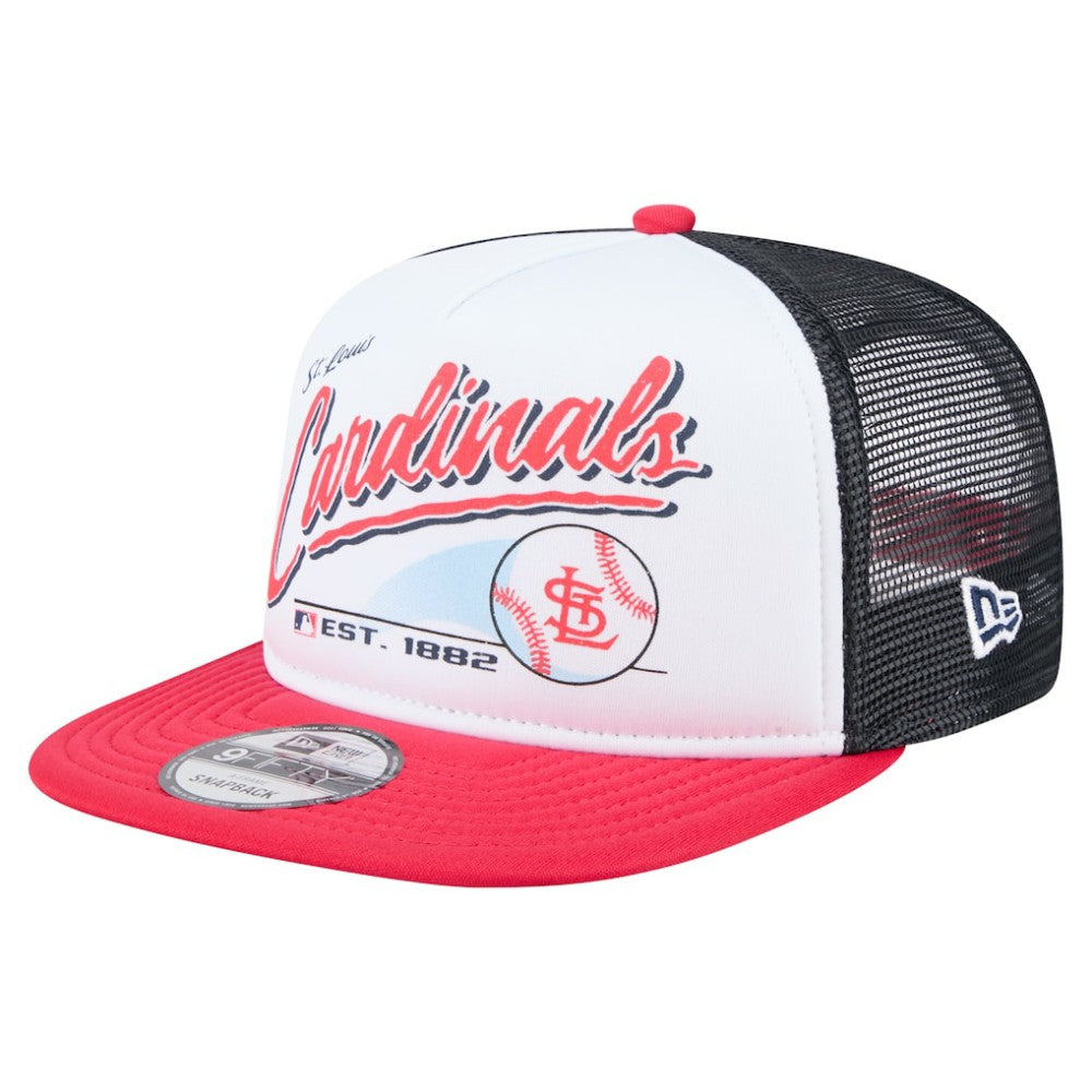 St. Louis Cardinals New Era Retro Script 9FIFTY Snapback Hat | MLB Outlet