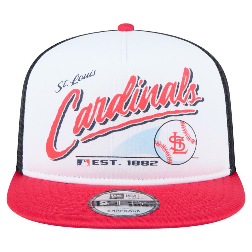 St. Louis Cardinals New Era Retro Script 9FIFTY Snapback Hat | MLB Outlet